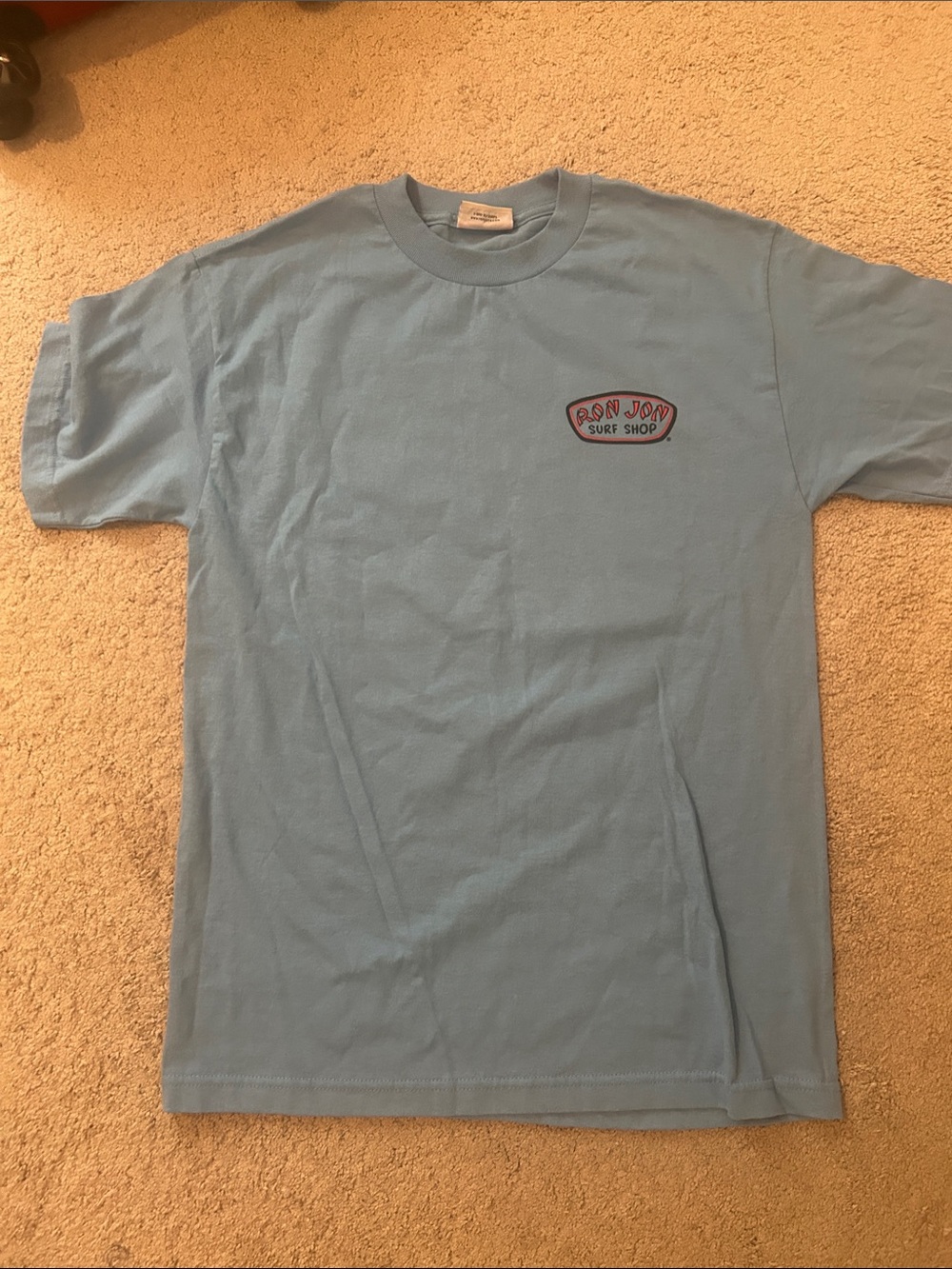 Ron Jon Surf Shop Light Blue Short Sleeve Tee